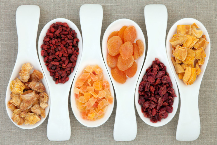 様々なドライフルーツ