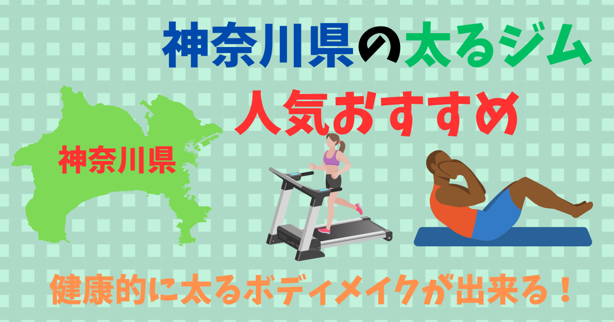 神奈川県の太るジムのおすすめを紹介している画像