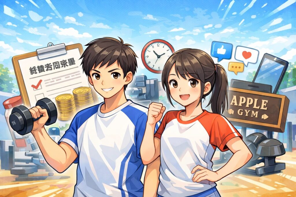 高校生アップルジム